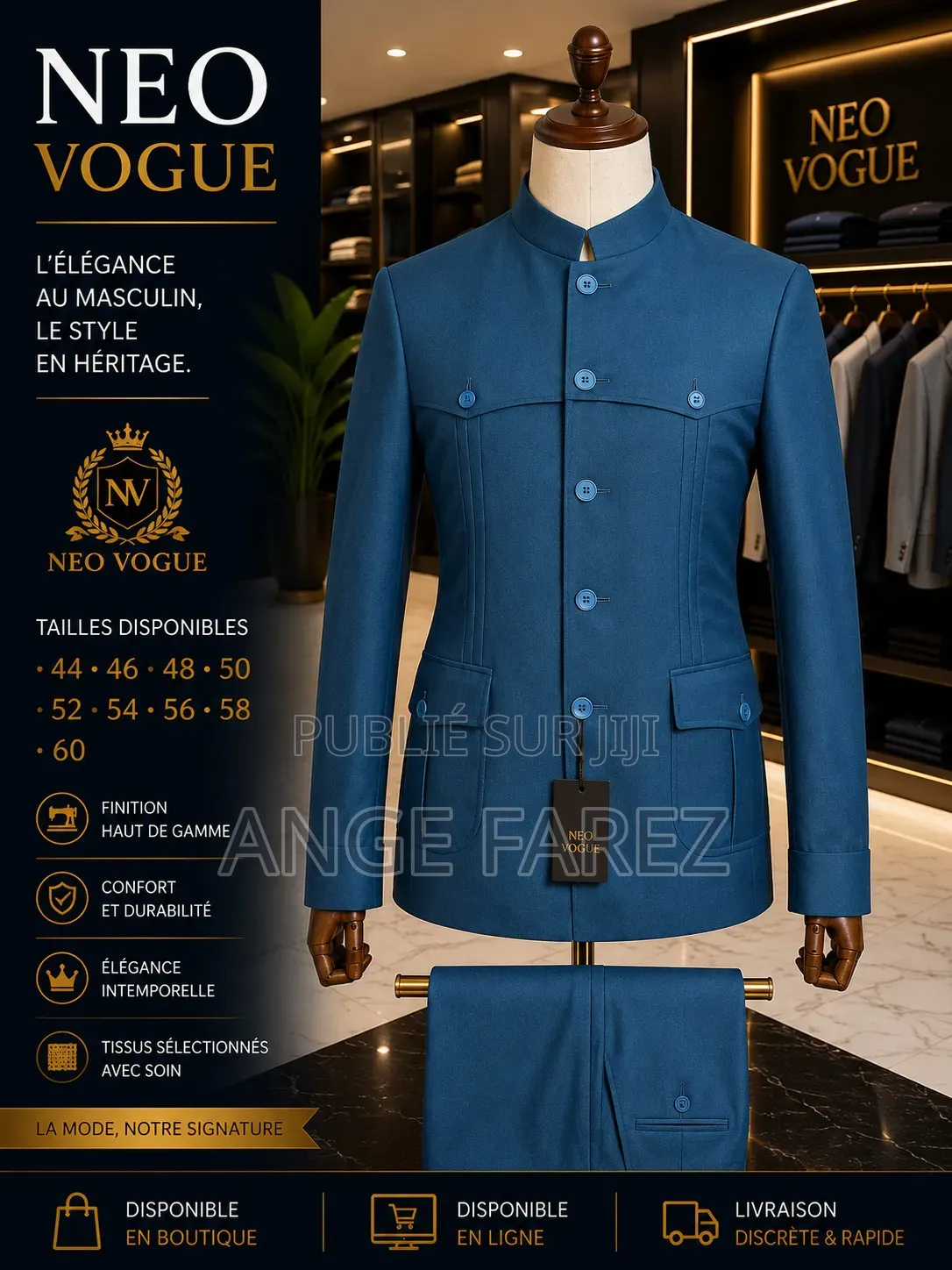 Costume Col Mao
