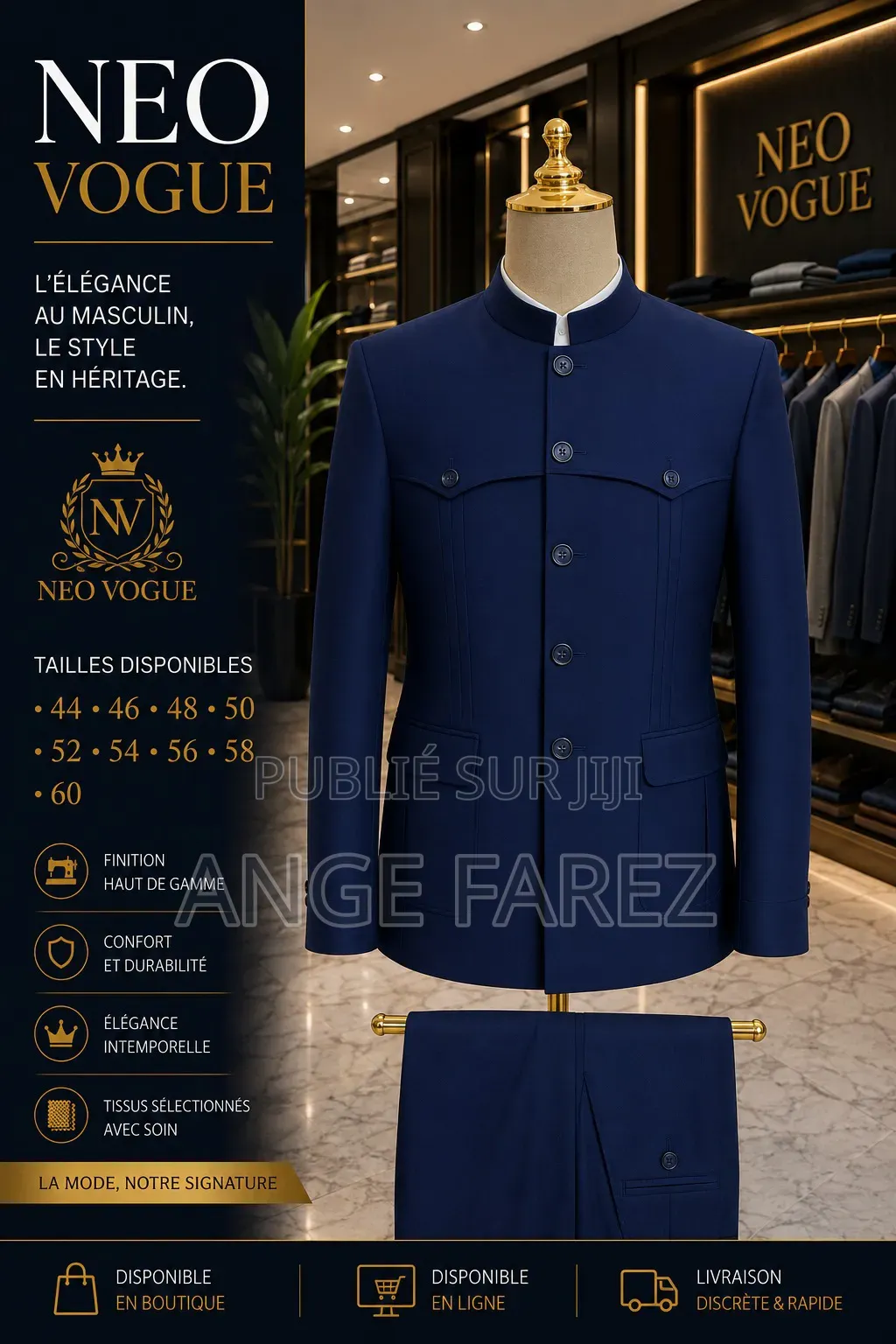 Costume Col Mao