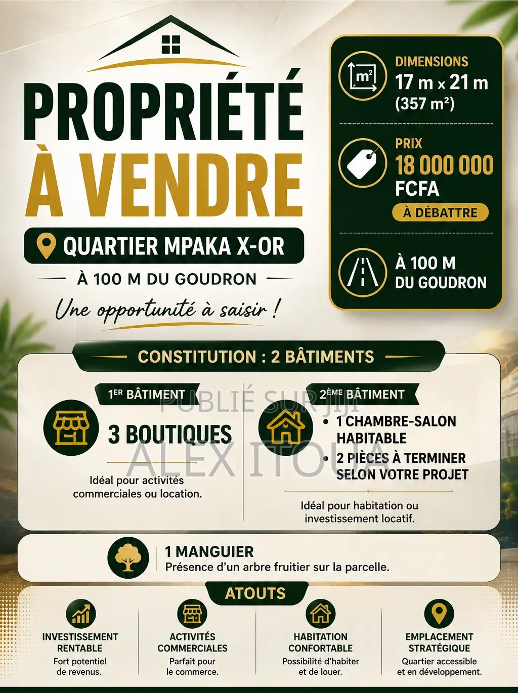 Opportunité À Saisir