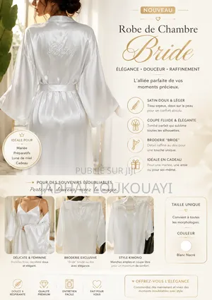 Peignoir a Vendre