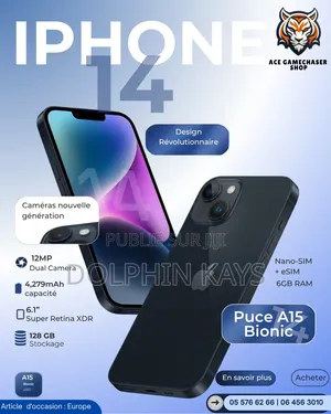 Apple iPhone 14 128 GB Bleu
