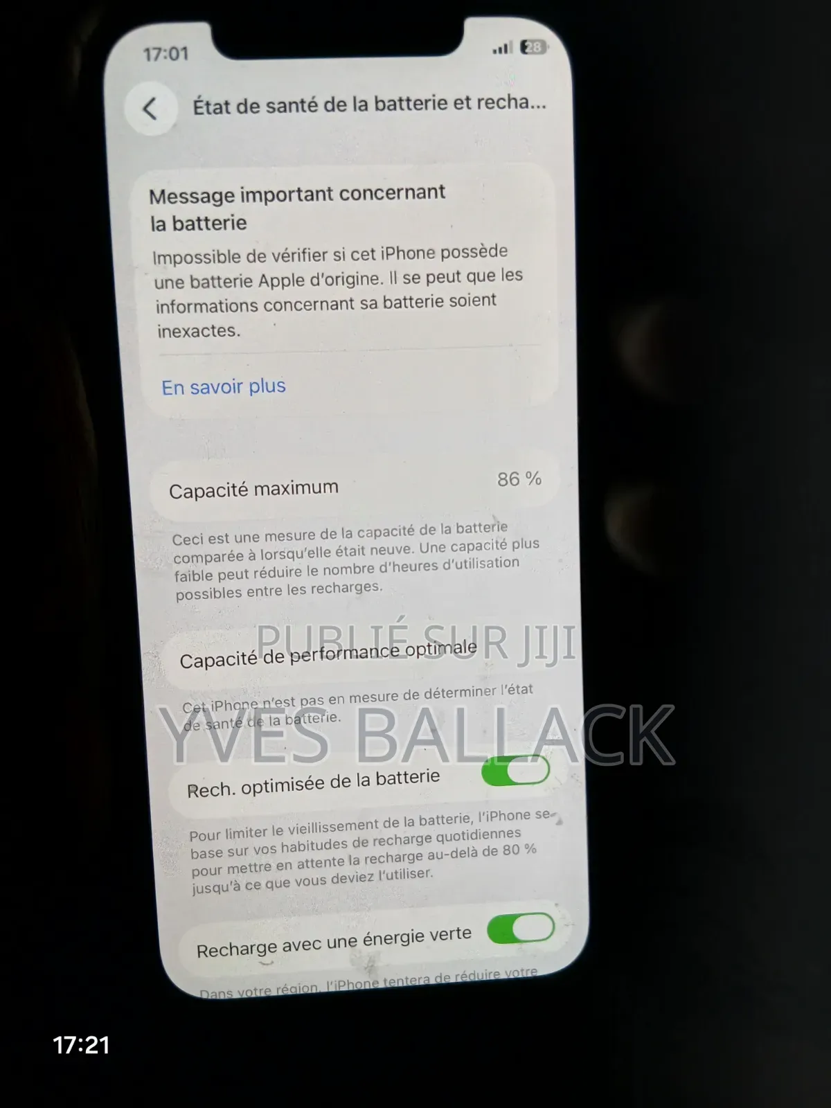 Apple iPhone 12 Pro 128 GB Bleu