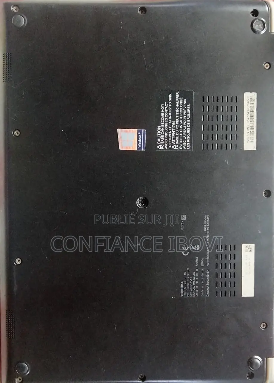 Ordinateur portable Toshiba Autre 8GB Intel Core i7 SSD 250GB