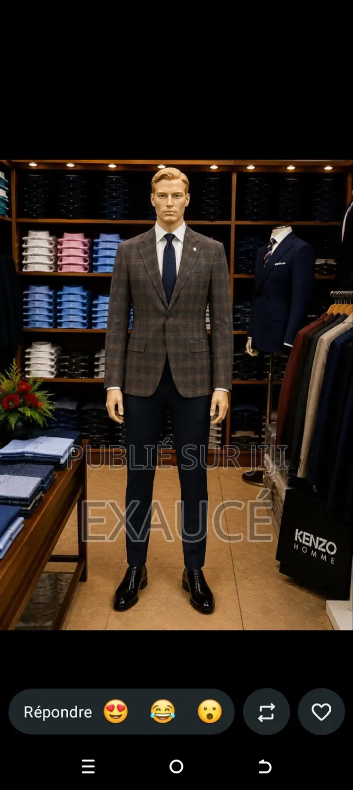 Vente Des Costumes Hommes Élégant Et Classe