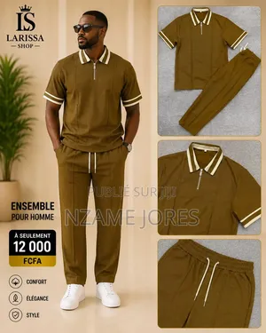Complet Chemise Coup Élégant