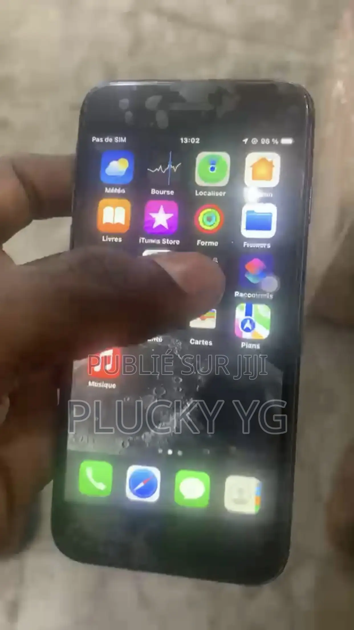 Apple iPhone 8 Plus 128 GB Noir