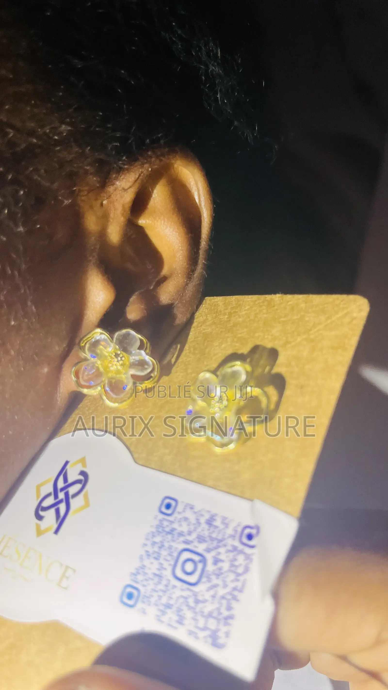 Boucles D’oreilles Simple