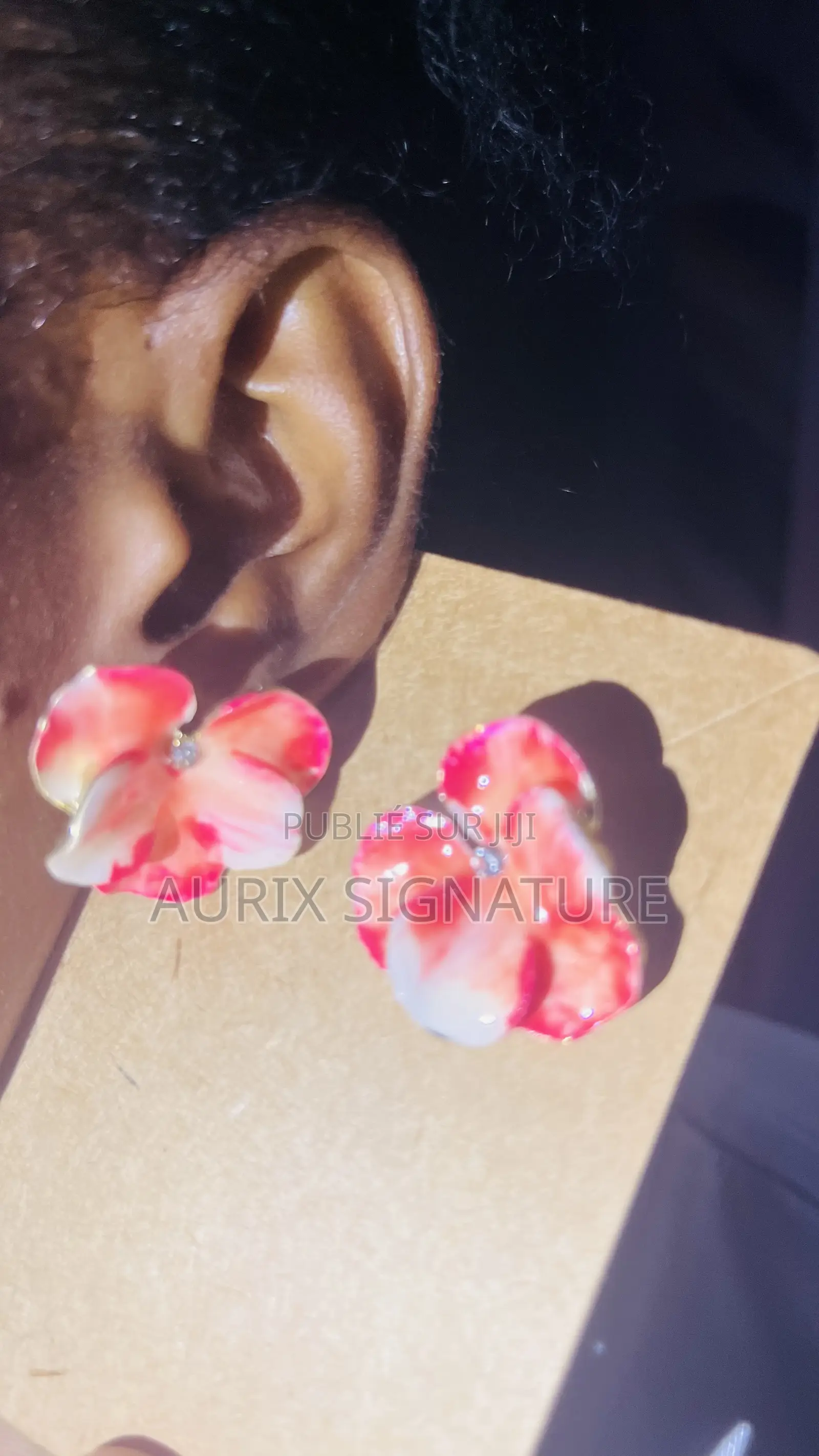 Boucles D’oreilles Fleurs