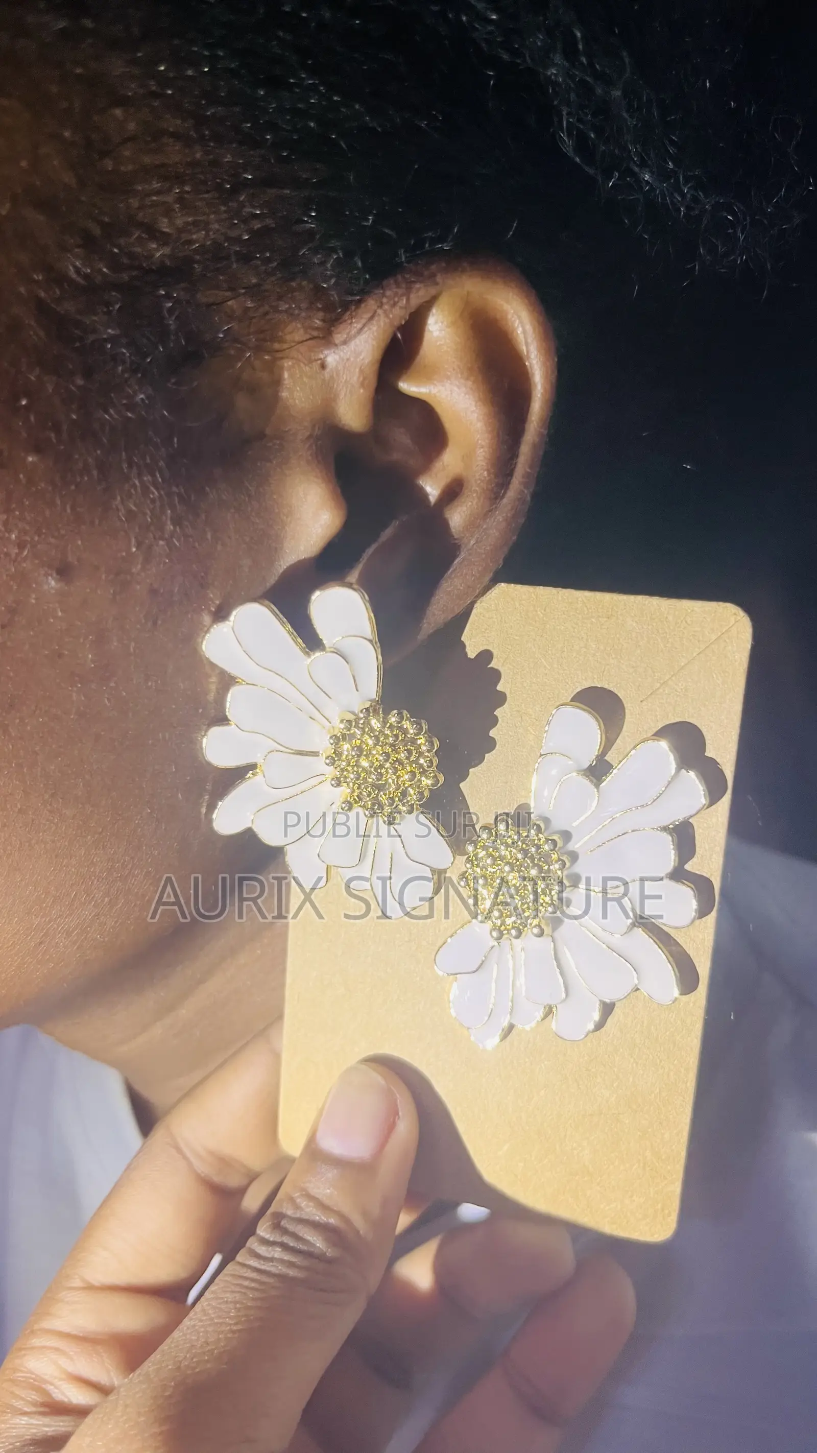 Boucles D’oreilles Fleurs