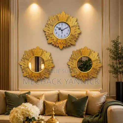 Miroir Montre Décoratif