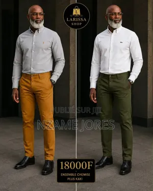 Chemise Homme + Pantalon