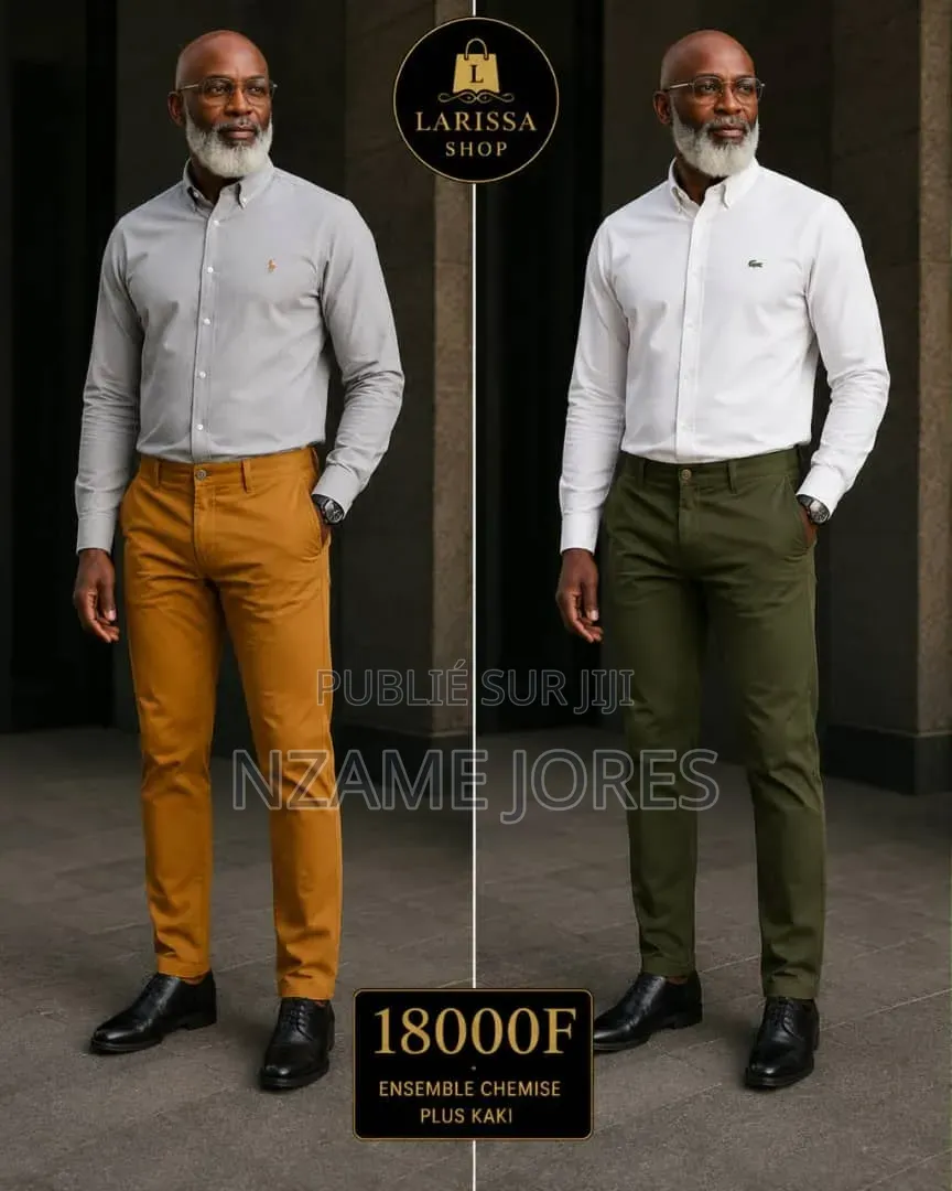 Chemise Homme + Pantalon
