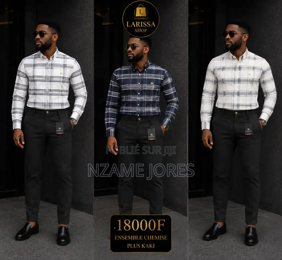 Chemise Homme + Pantalon