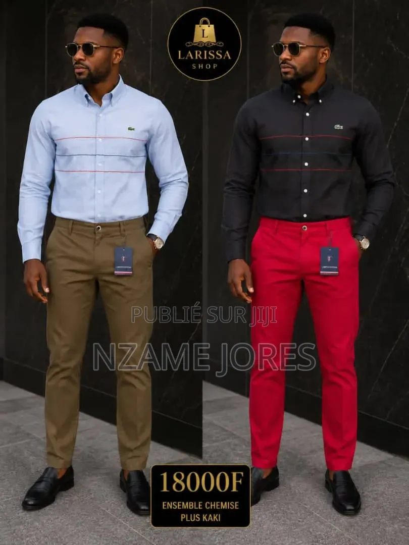 Chemise Homme + Pantalon