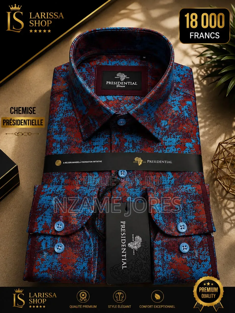Chemise Présidentielle Premium
