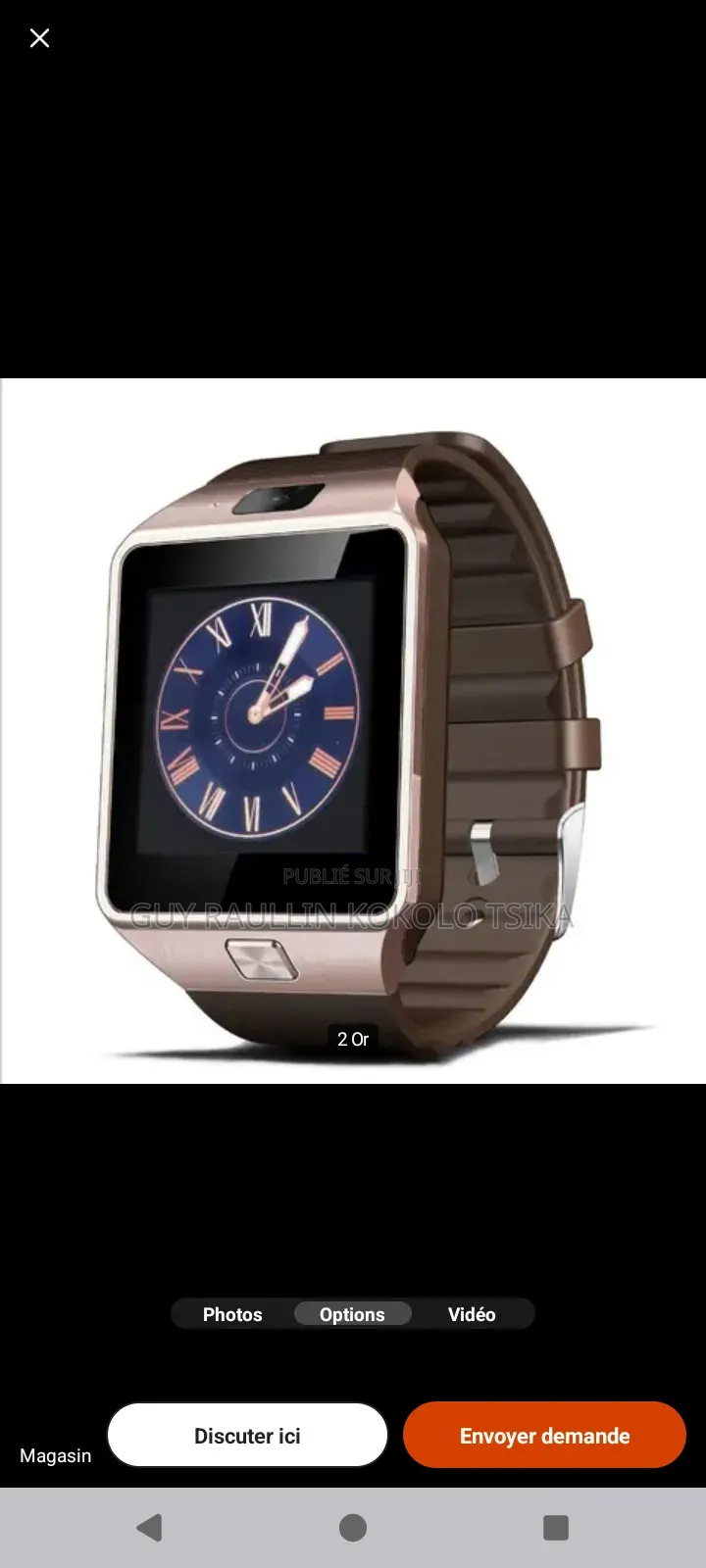 Montre Intelligente Homme/Femme