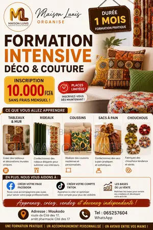 Formation en Accessoires Décoratif