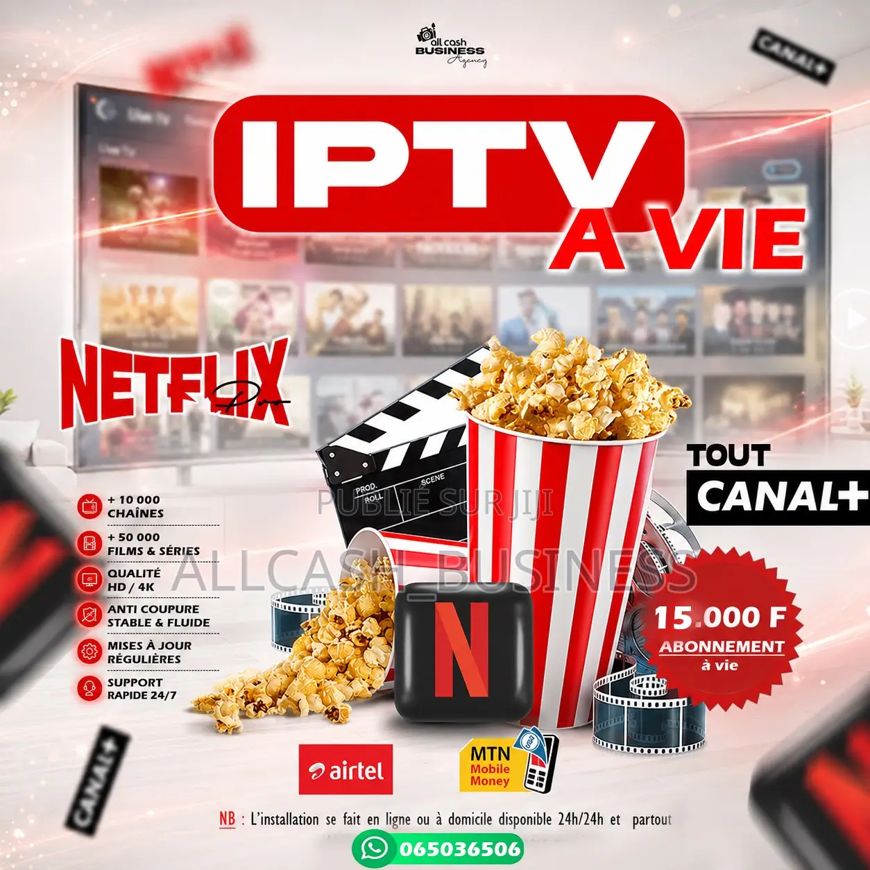 Abonnement Iptv — Le Meilleur De La TV Chez Vous !