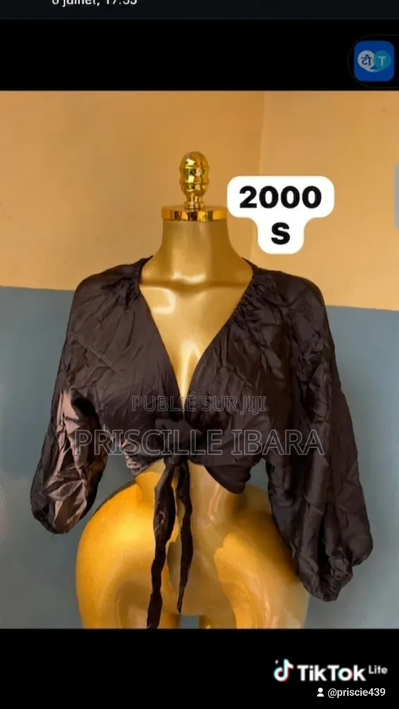 Crop Top Pour Femme