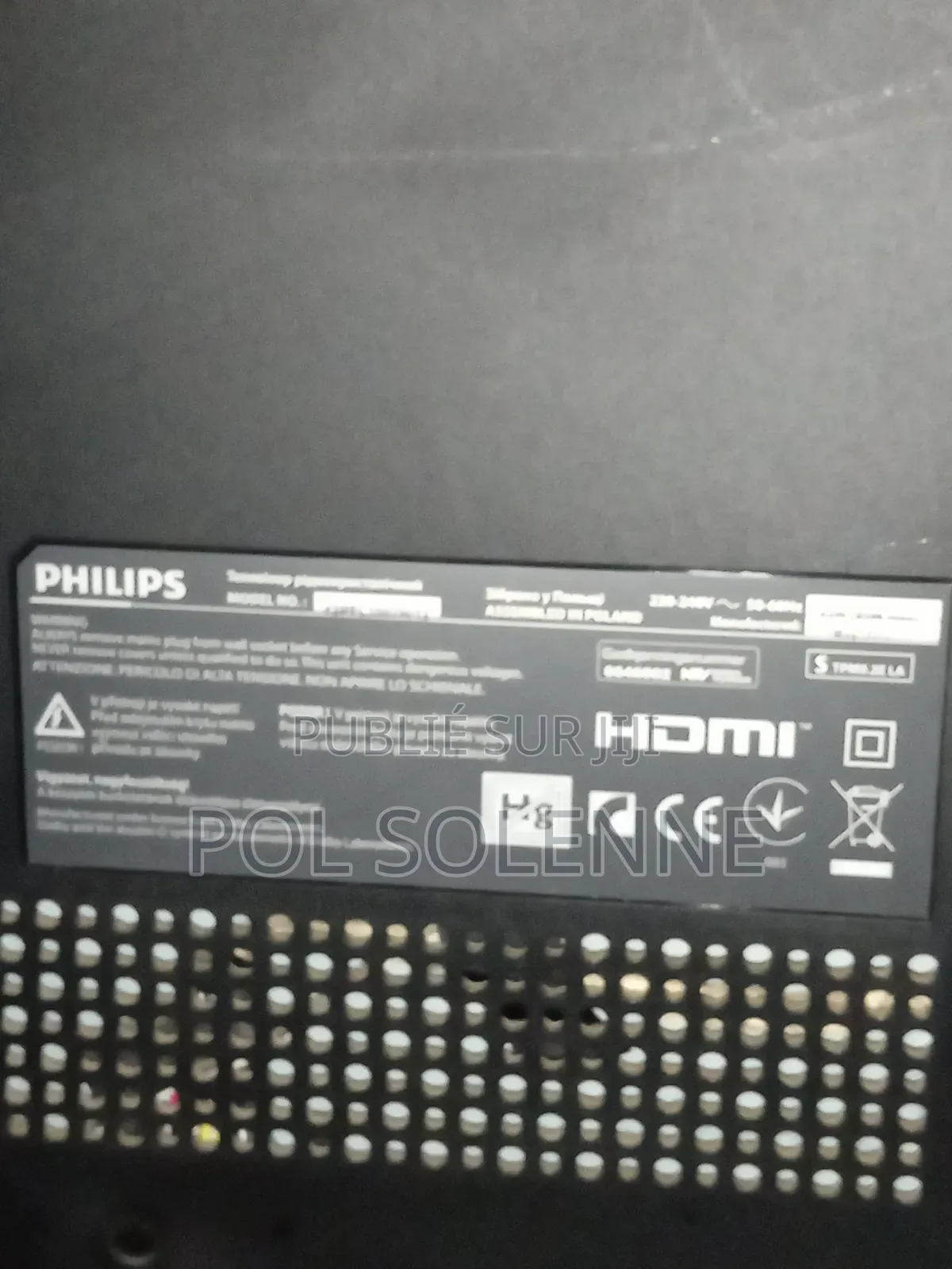 Écran Plasma Philips