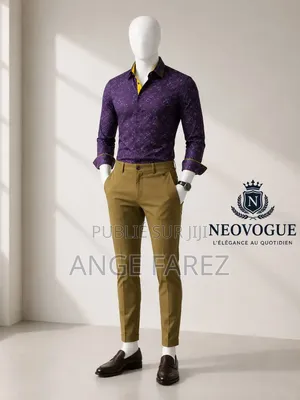 Chemise Présidentielle+pantalon Tissus