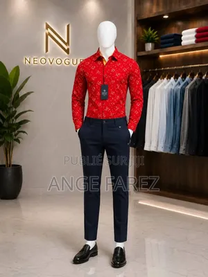 Chemise Présidentielle+pantalon Tissus