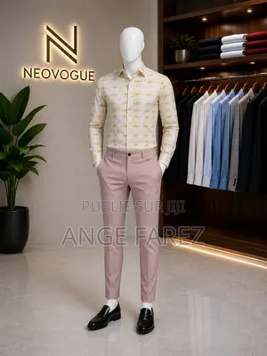 Chemise Présidentielle+pantalon Tissus