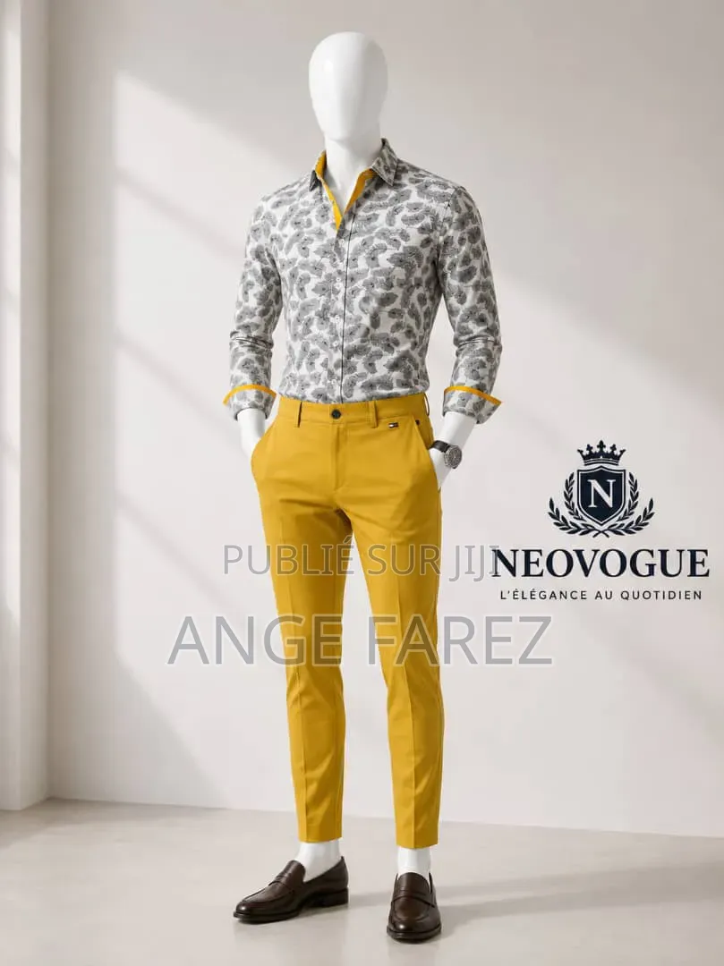 Chemise Présidentielle+pantalon Tissus