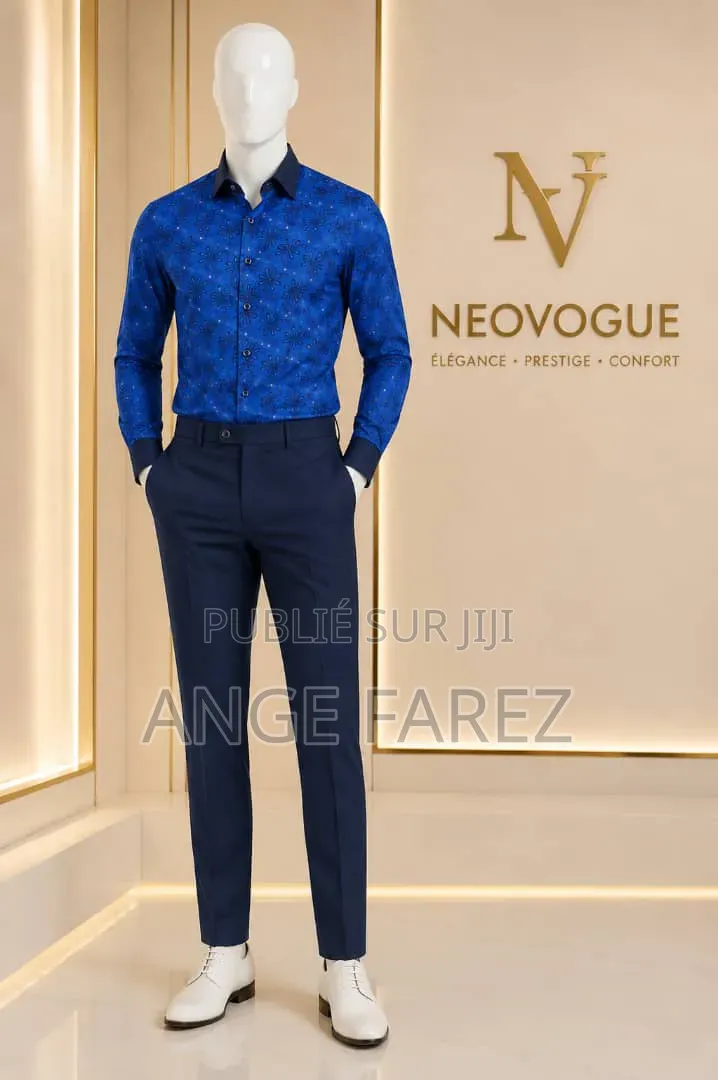 Chemise Présidentielle+pantalon Tissus