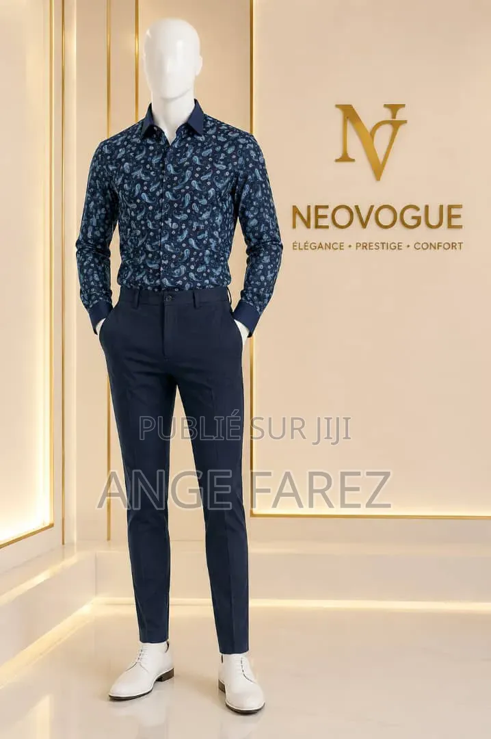 Chemise Présidentielle+pantalon Tissus