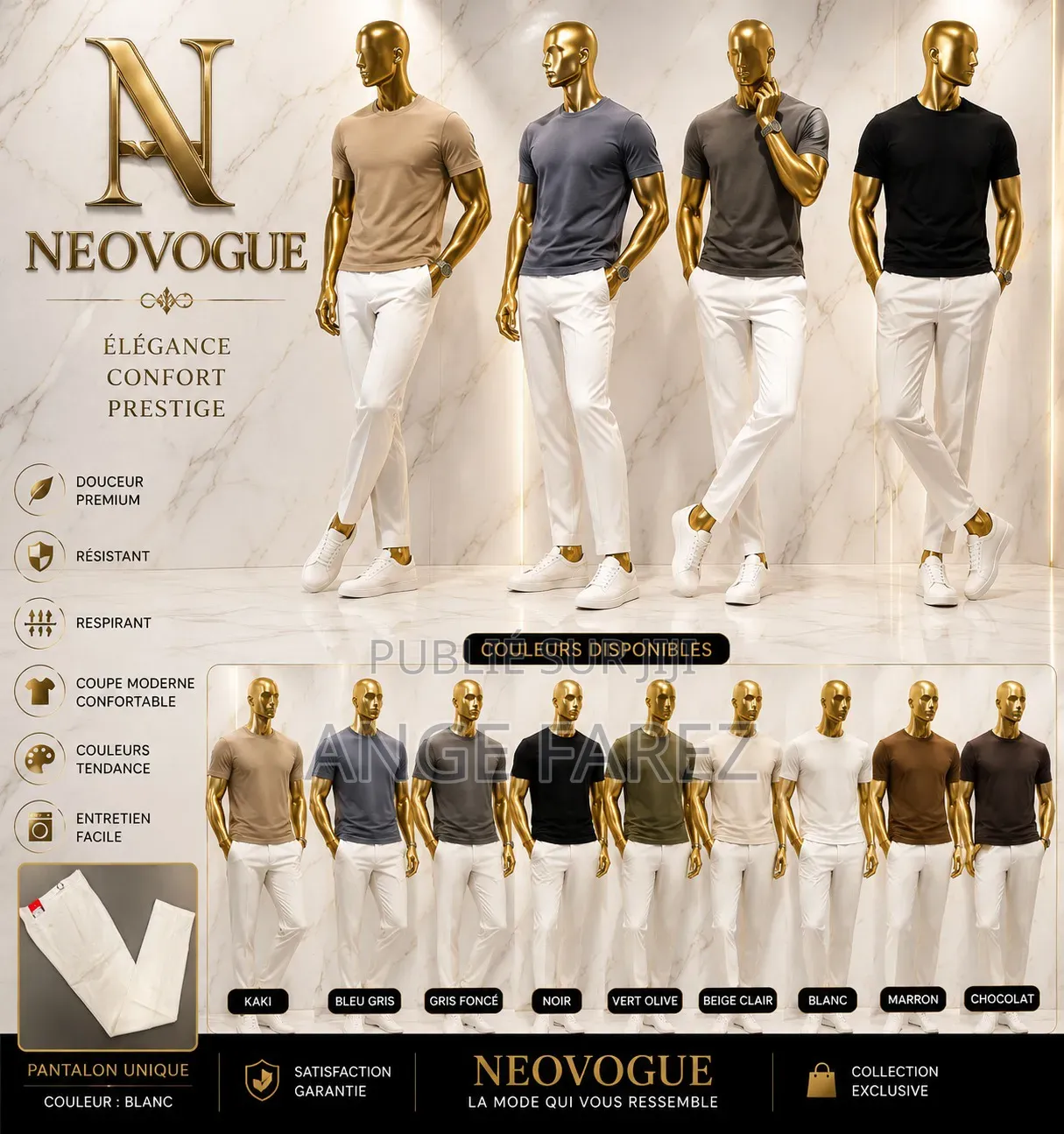 Collection Tee-Shirt+pantalon