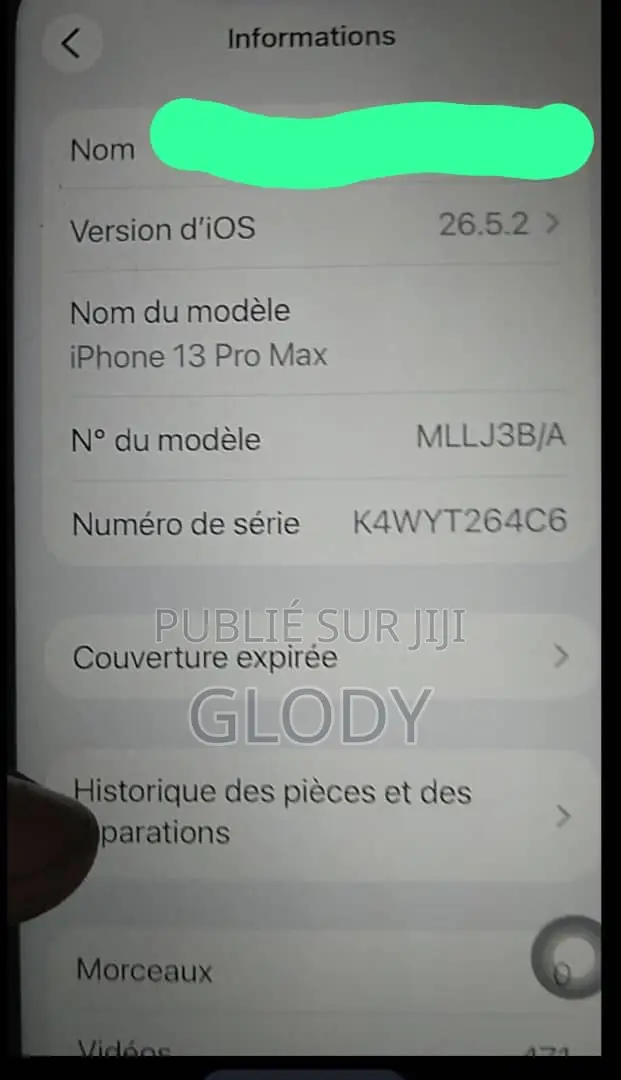 Apple iPhone 13 Pro Max 512 GB Gris