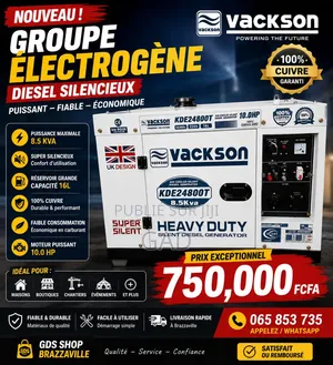 Groupe Électrogène 8 , 5kva