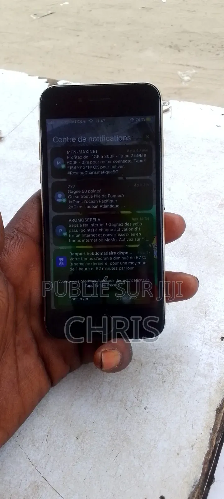 Apple iPhone 7 32 GB Argenté