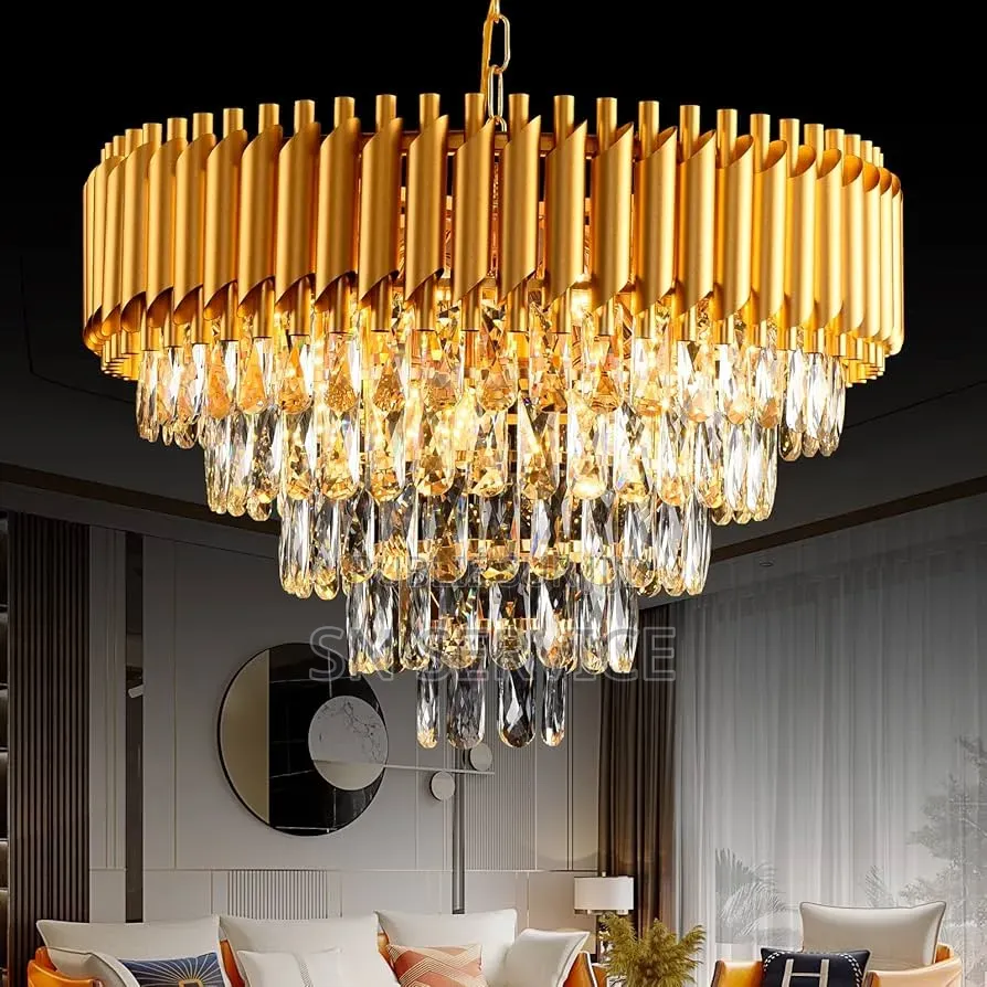 Lustre Crystal 550 BT 9 Ampoules E14