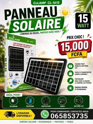 Panneau Solaire Multifonctions
