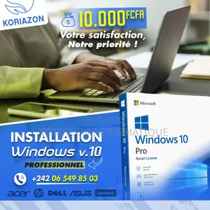 Installation Windows 10