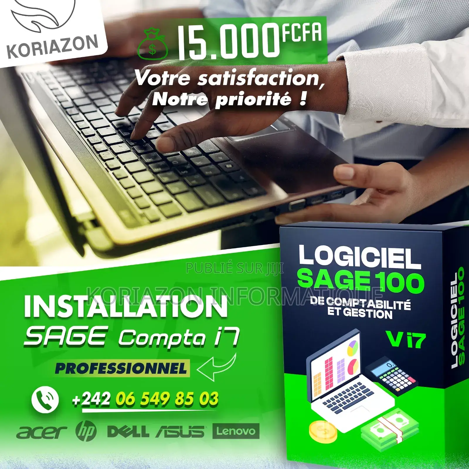 Installation SAGE 100 Comptabilité I7