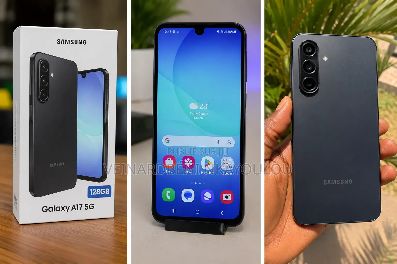 Nouveau Samsung Galaxy A17 5G 128 GB Noir