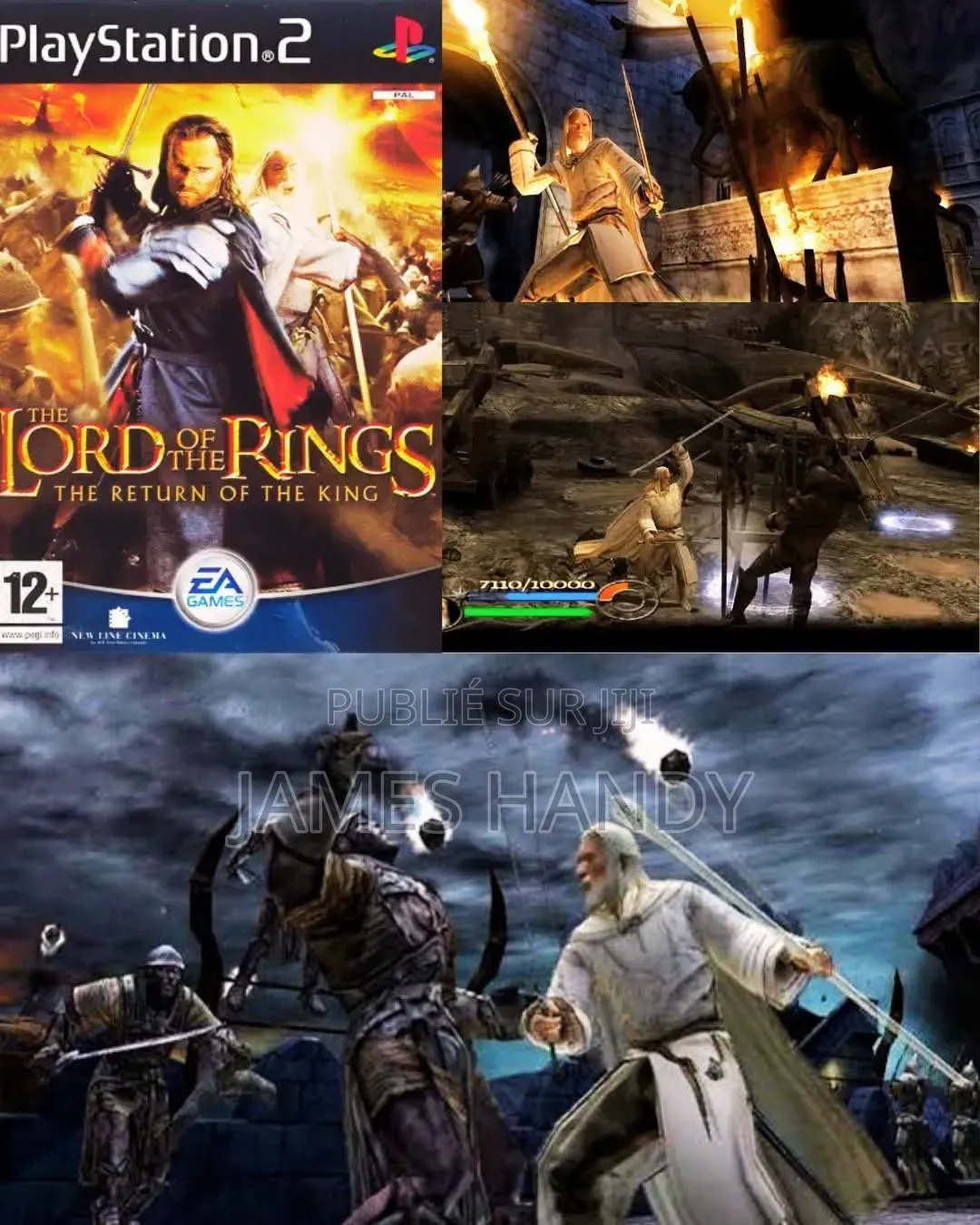 Transferts Et Installations Des Jeux Ps2. 1 Jeu À 1000frs.
