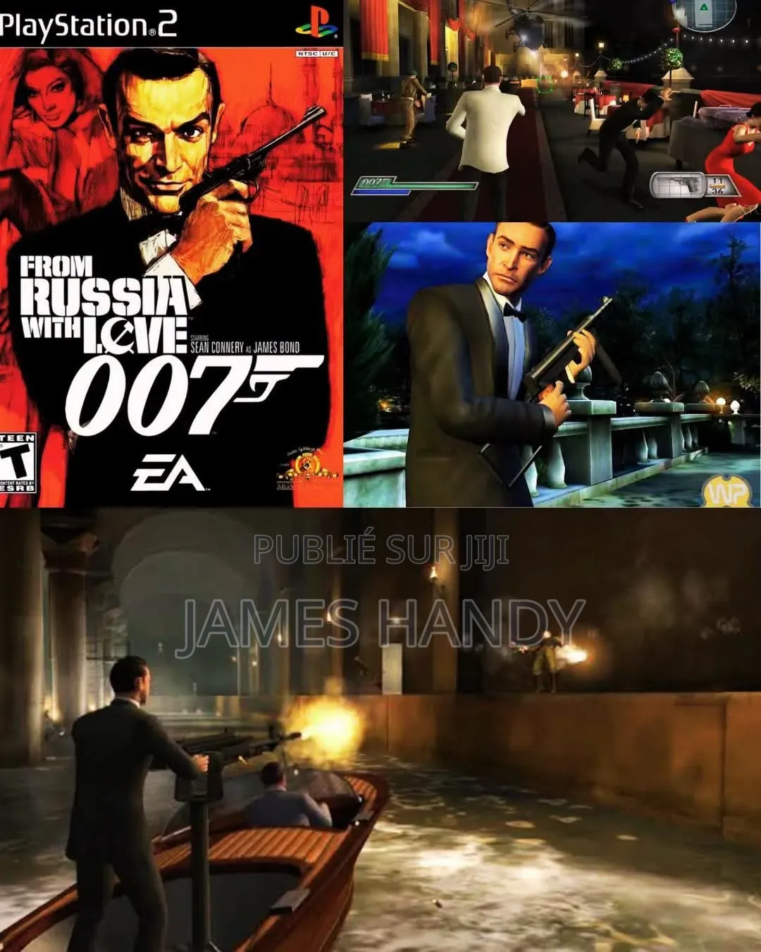 Transferts Et Installations Des Jeux Ps2. 1 Jeu À 1000frs.
