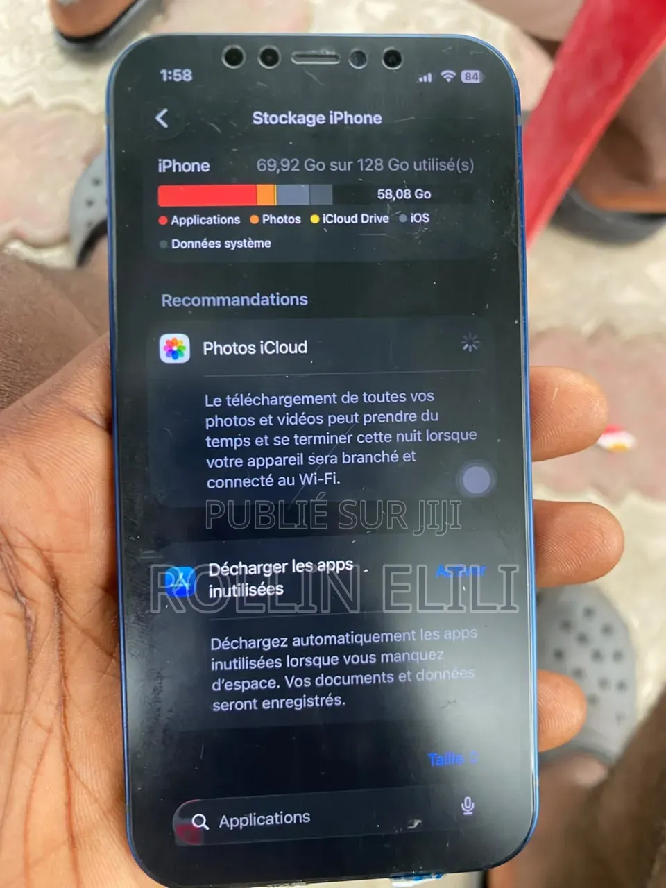 Nouveau Apple iPhone 12 128 GB Bleu
