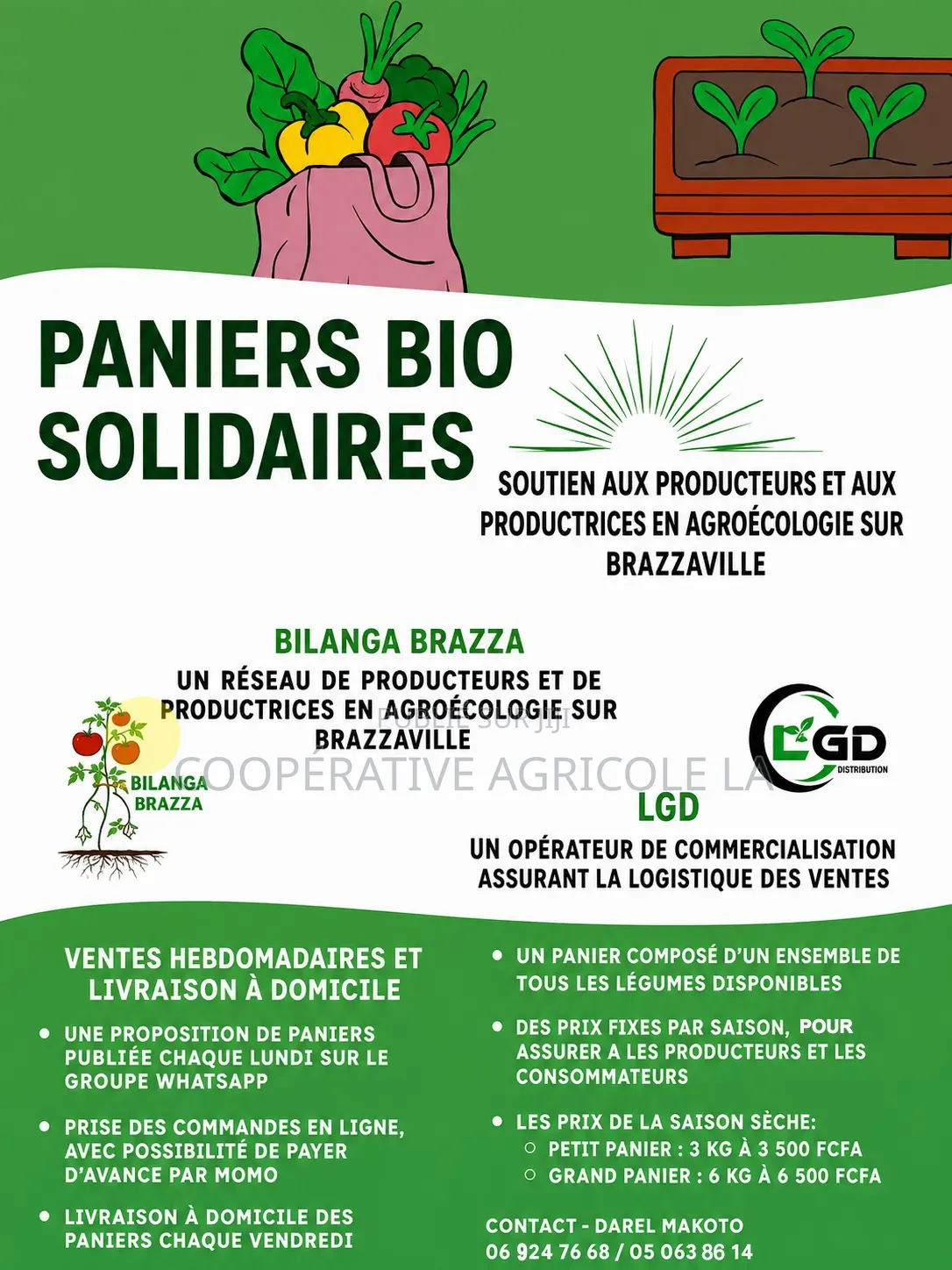 LGD, Opérateur De Distribution Des Produits Agroécologique.