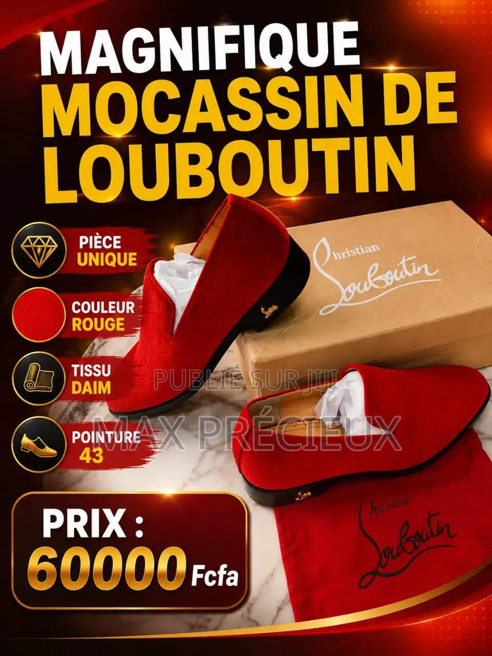 Mocassin De Louboutin