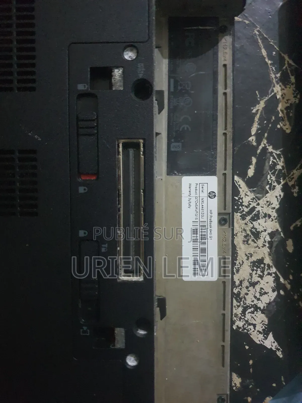 Ordinateur portable HP ProBook 640 G1 8GB Intel Core i5 HDD 500GB
