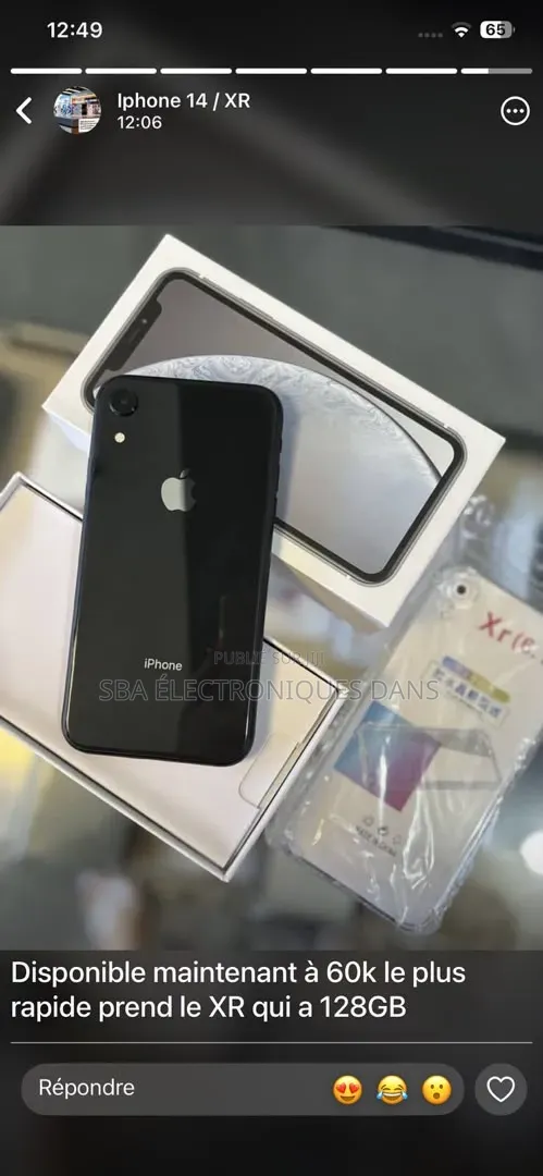 Nouveau Apple iPhone XR 64 GB Rouge