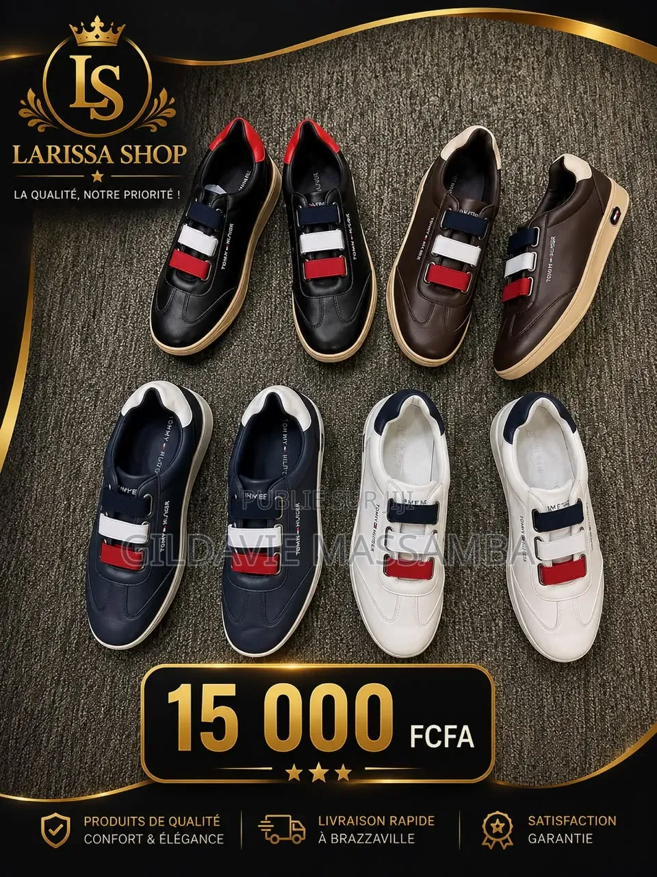 Chaussures, Lacoste , Tommy Hilfiger
