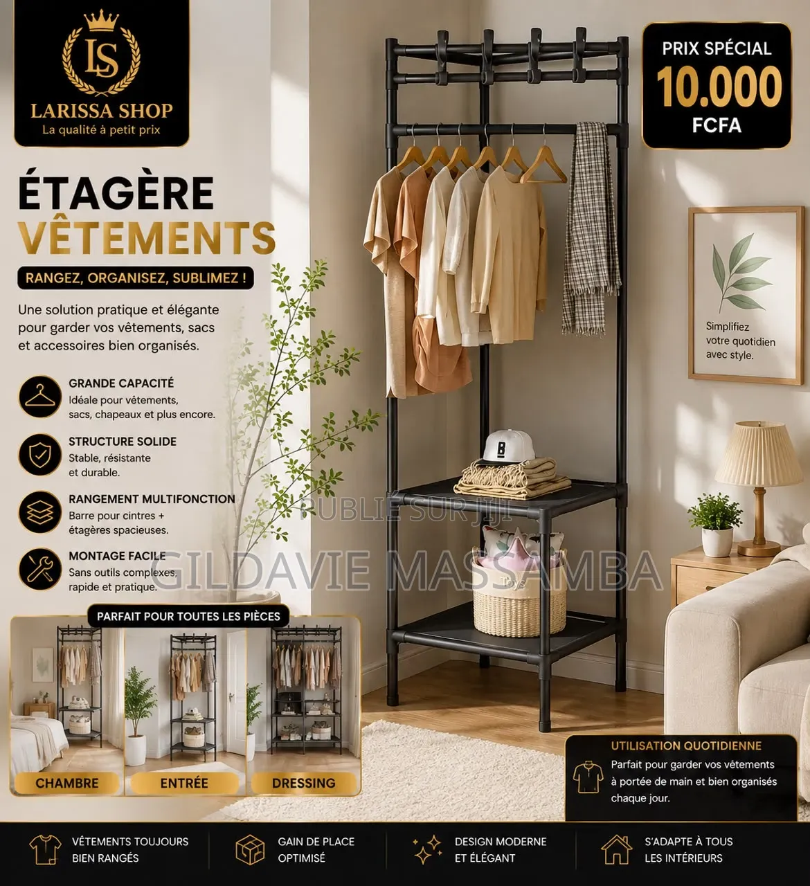 Étagère Mobilier, Fer a Repasser Vapeur