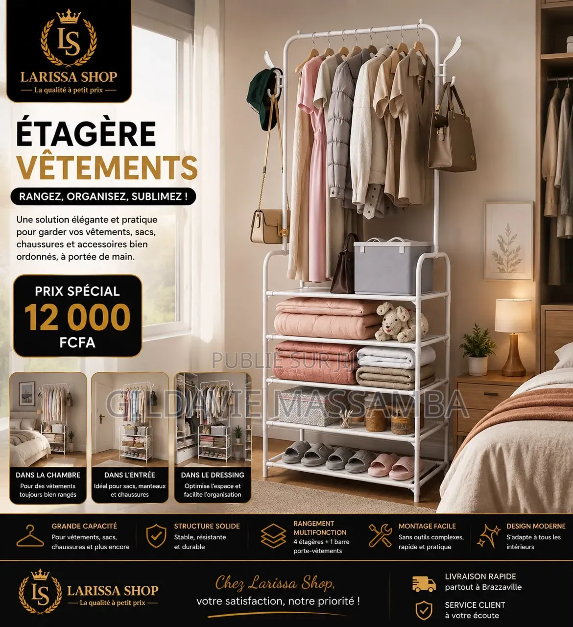 Étagère Mobilier, Fer a Repasser Vapeur