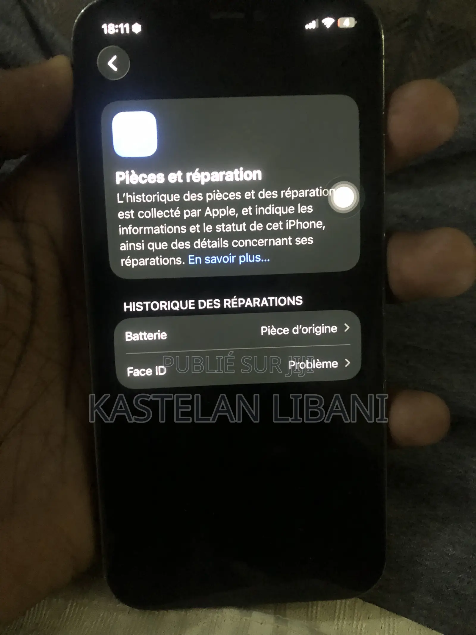 Nouveau Apple iPhone 12 Pro 256 GB Noir
